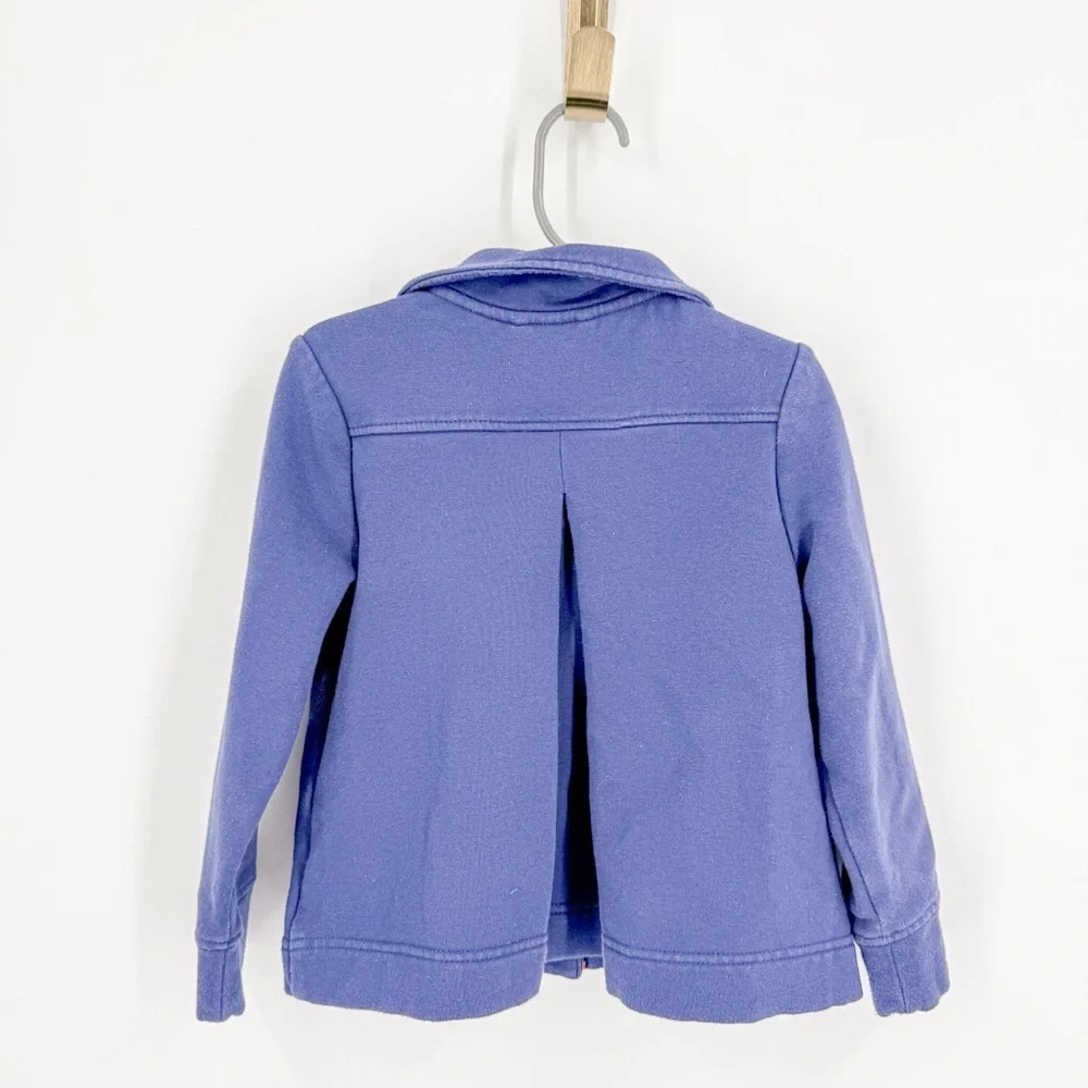 Purple Kids Jacket with Bow Accents